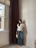 0394 RIBBON KNITTED TOP