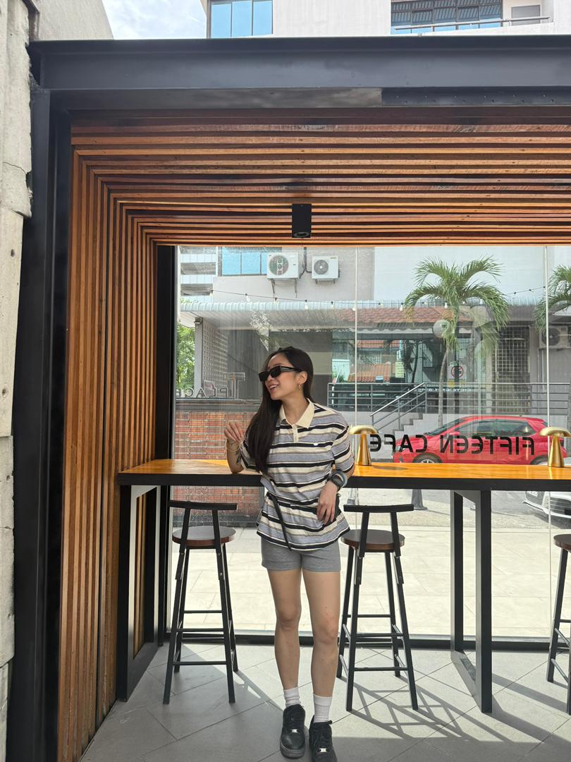 0217 STRIPED POLO TEE