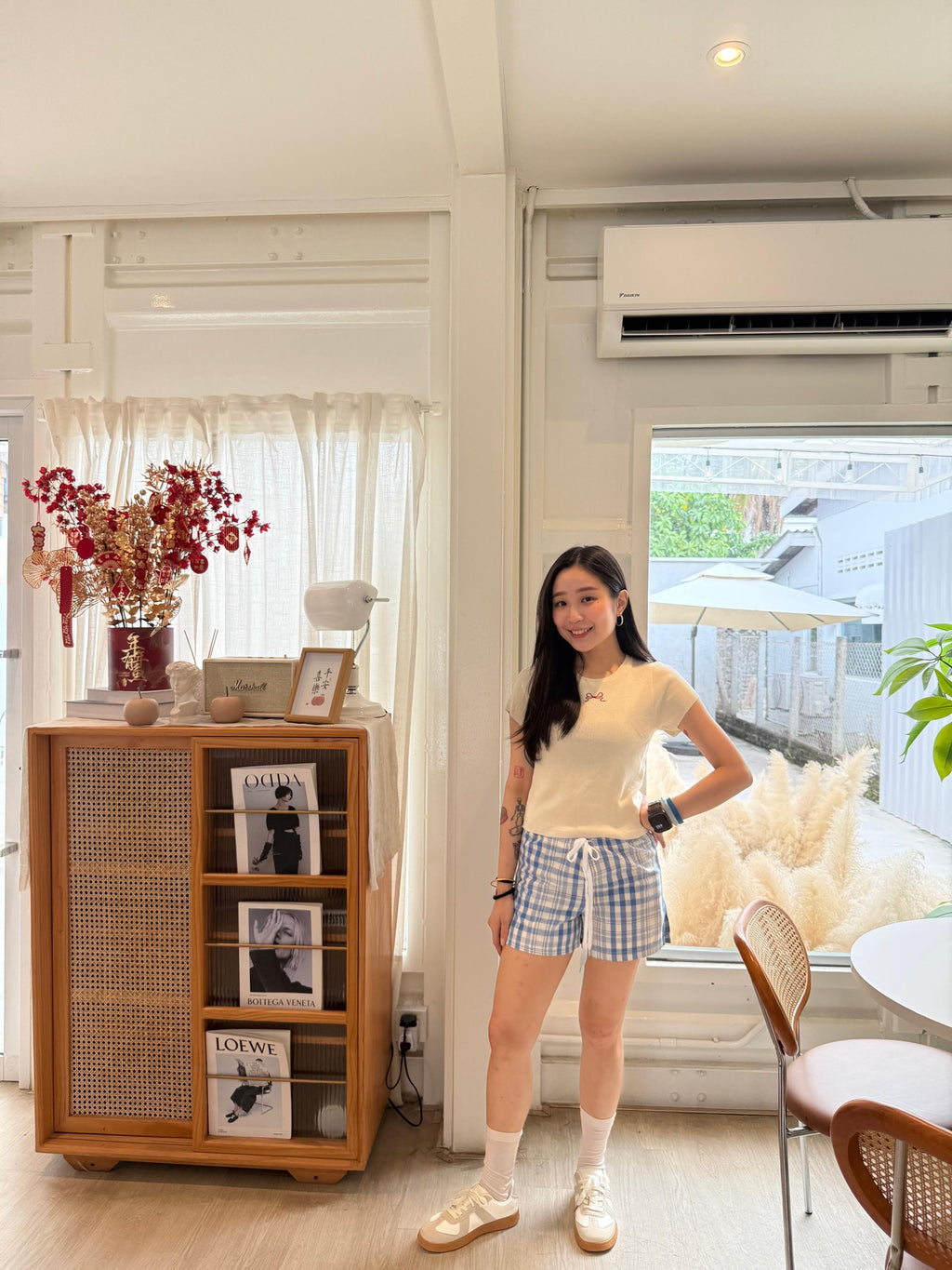 0218 CHECKERED SHORTS